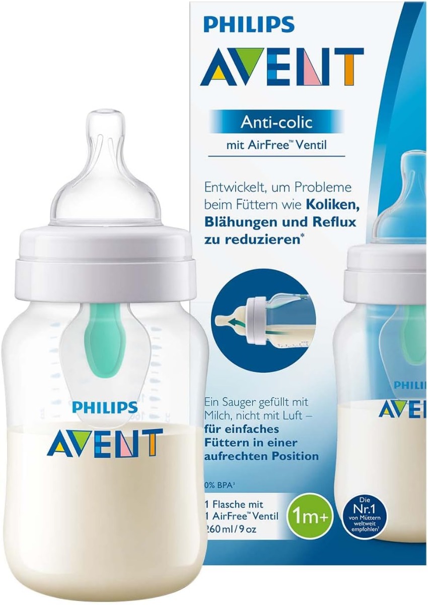 Acquista Il Biberon Philips Avent Natural Response Con Valvola Airfree 1m Elefanti 260ml - Foto 3