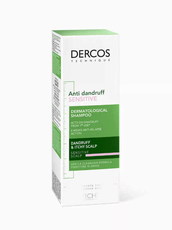 VICHY DERCOS ANTI-DANDRUFF SHAMPOO FOR SENSITIVE SCALP  200 ML