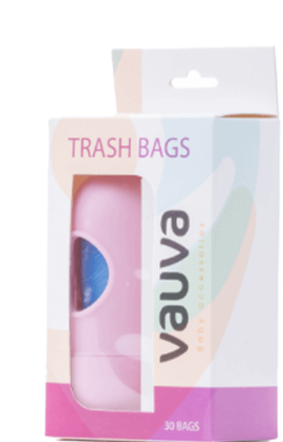 VAUVA TRASH BAGS DISPENSER + 1 REFILL FREE