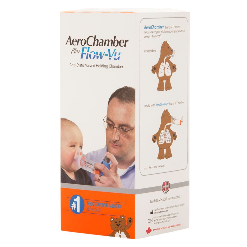 AERO CHAMBER 0 -18 MONTHS ORANGE