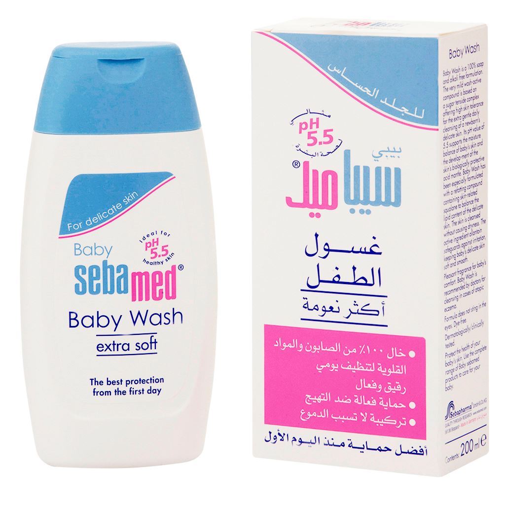 SEBAMED BABY  WASH 200 ML