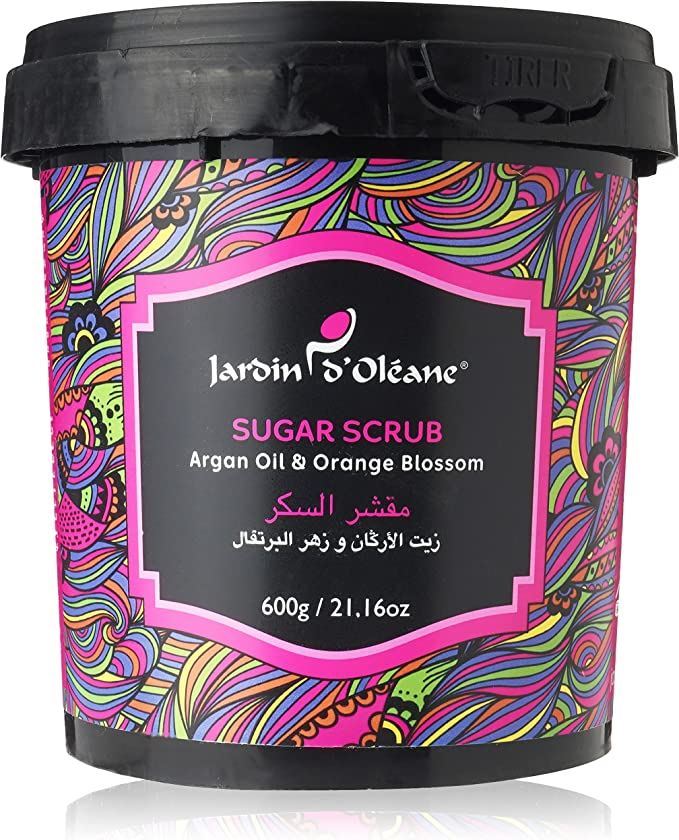 JARDIN SUGAR SCRUB ARGAN OIL & ORANGE 600 GM