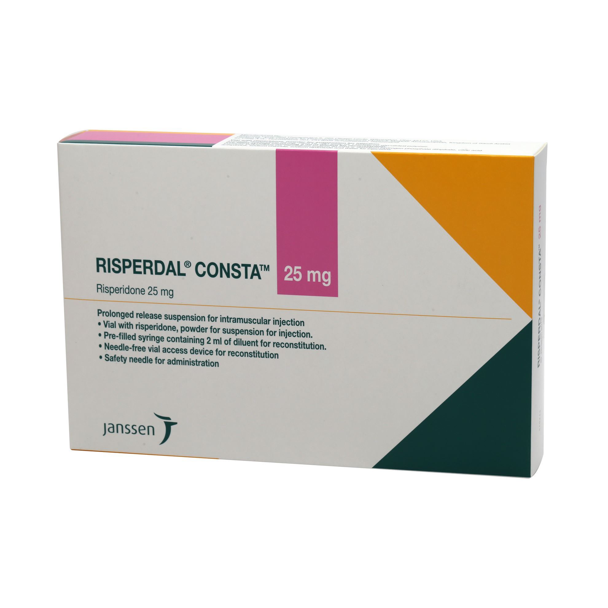 RISPERDAL CONSTA 25 MG PRE FILLED SYRINGE 1 INJECTION Dr