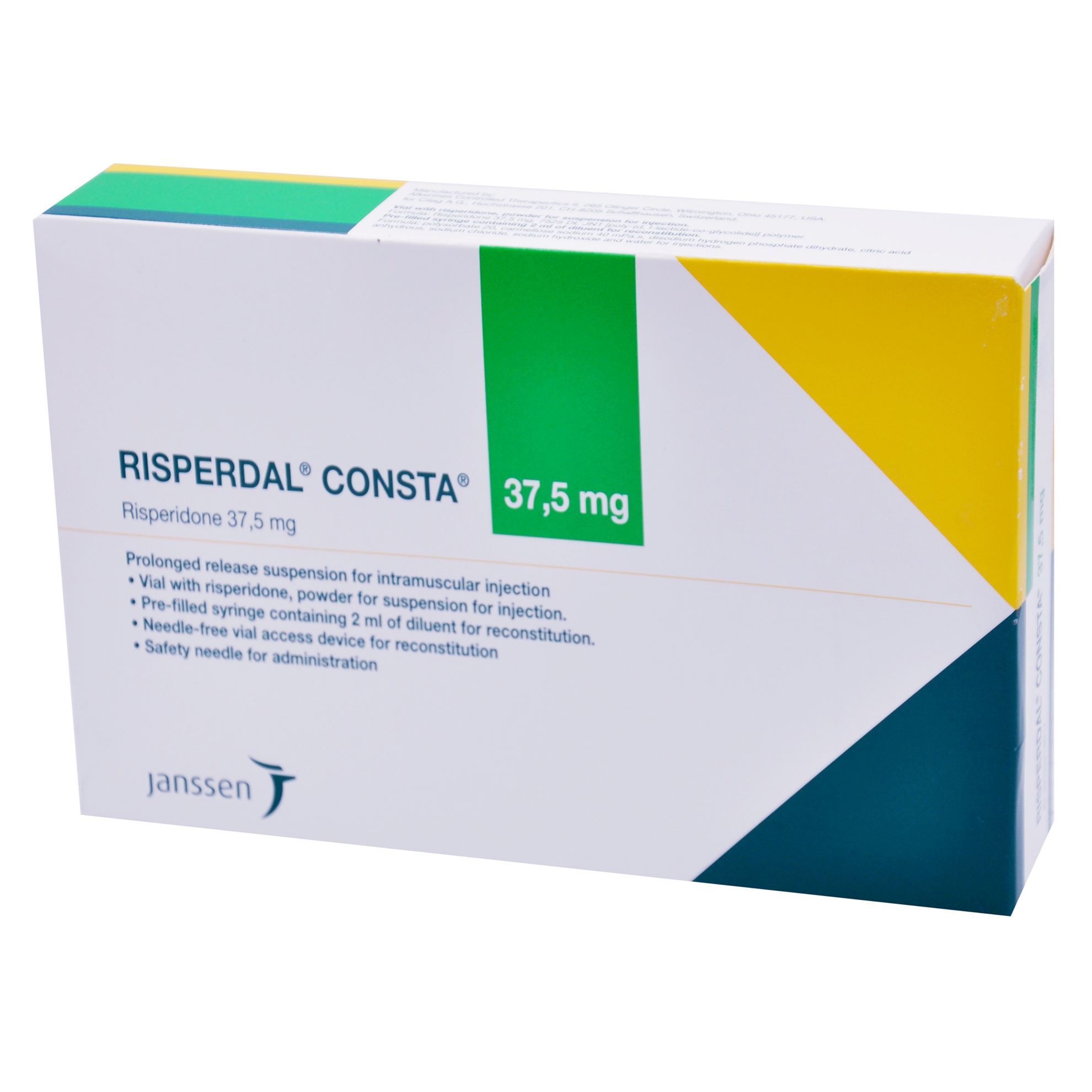 RISPERDAL CONSTA 37.5 MG PRE FILLED SYRINGE 1 INJECTION Dr