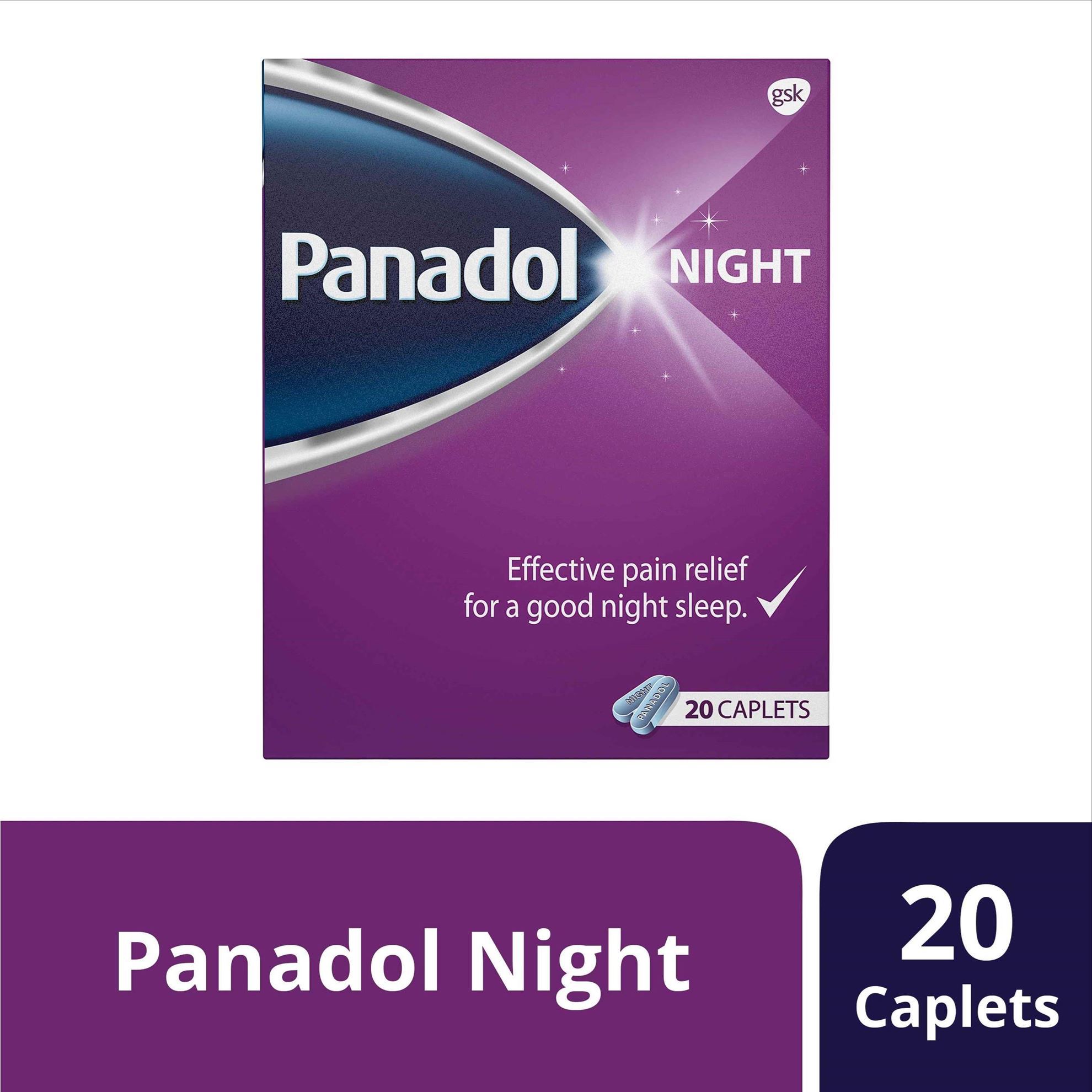 PANADOL NIGHT 20 TABLETS