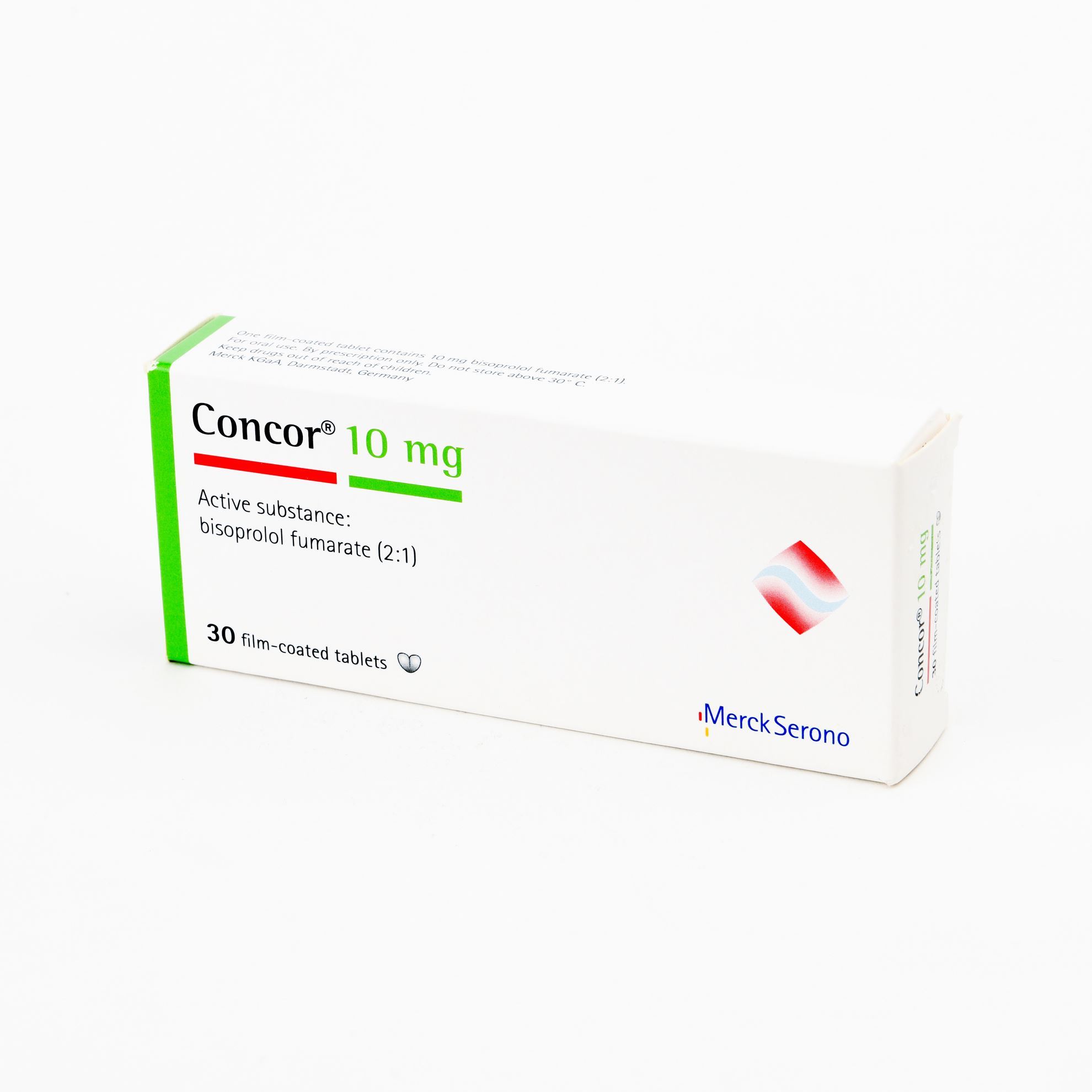 CONCOR 10 MG 30 TABLETS Dr. Sulaiman Al Habib Pharmacy