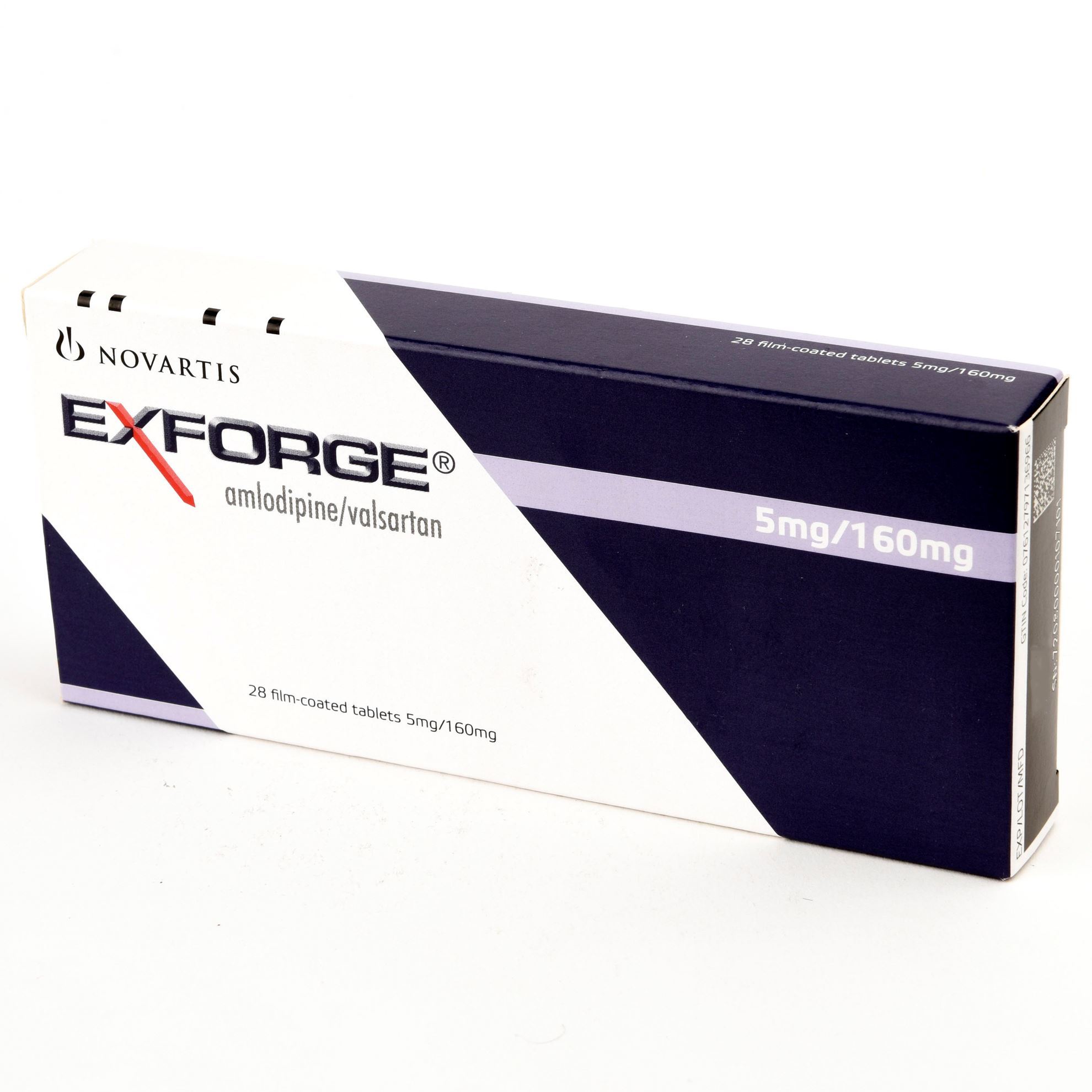 EXFORGE 5 / 160 MG 28 TABLETS