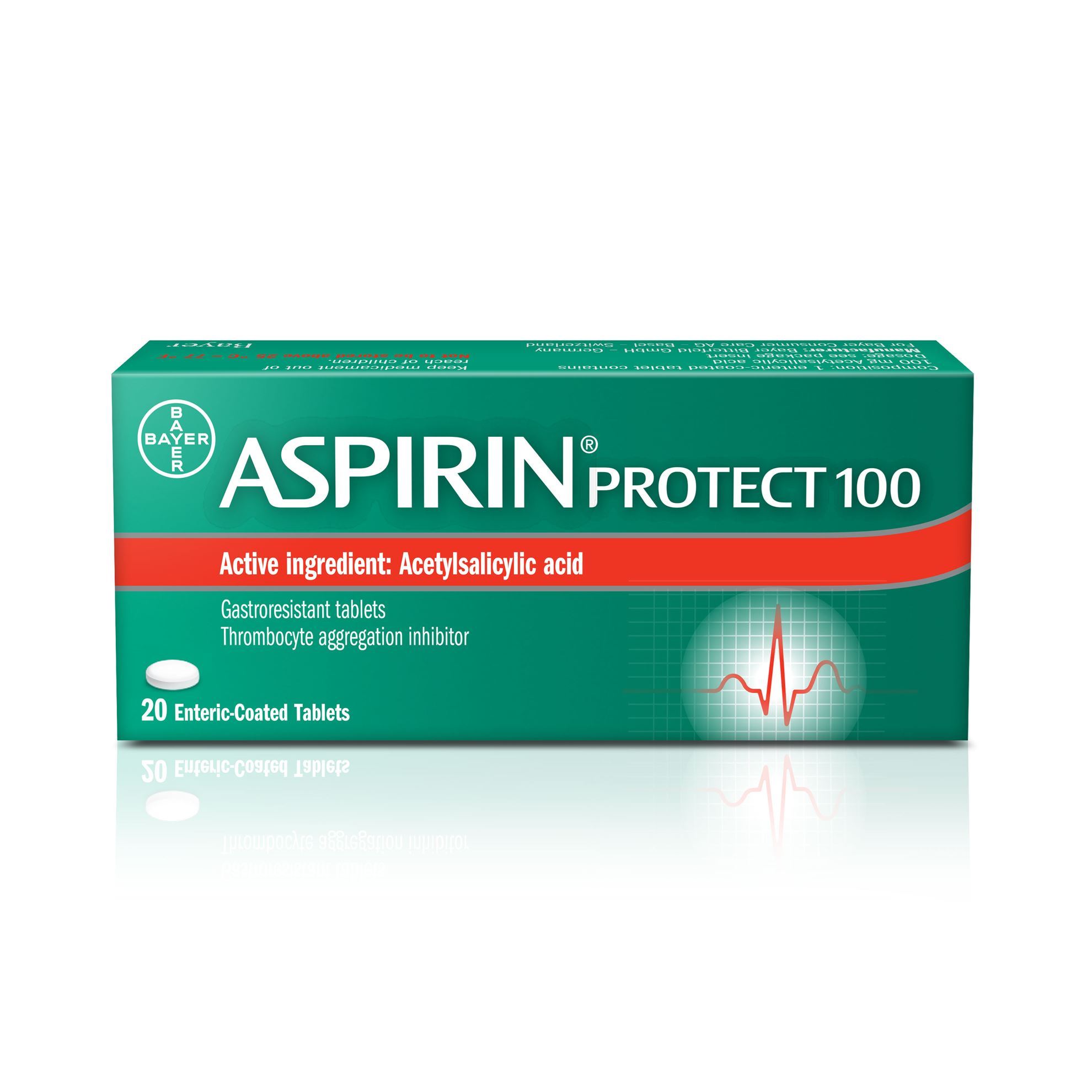 ASPIRIN PROTECT 100 MG 60 TABLETS