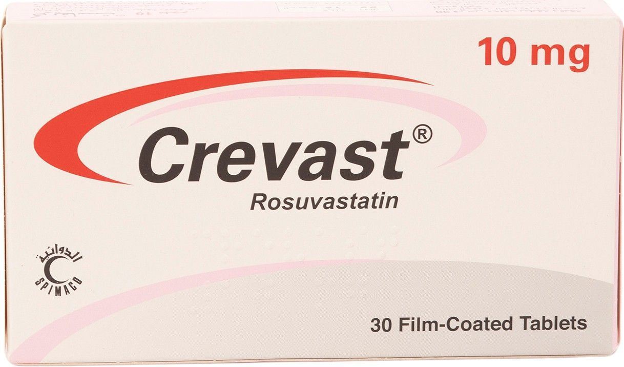 CREVAST 10 MG 30 TABLETS