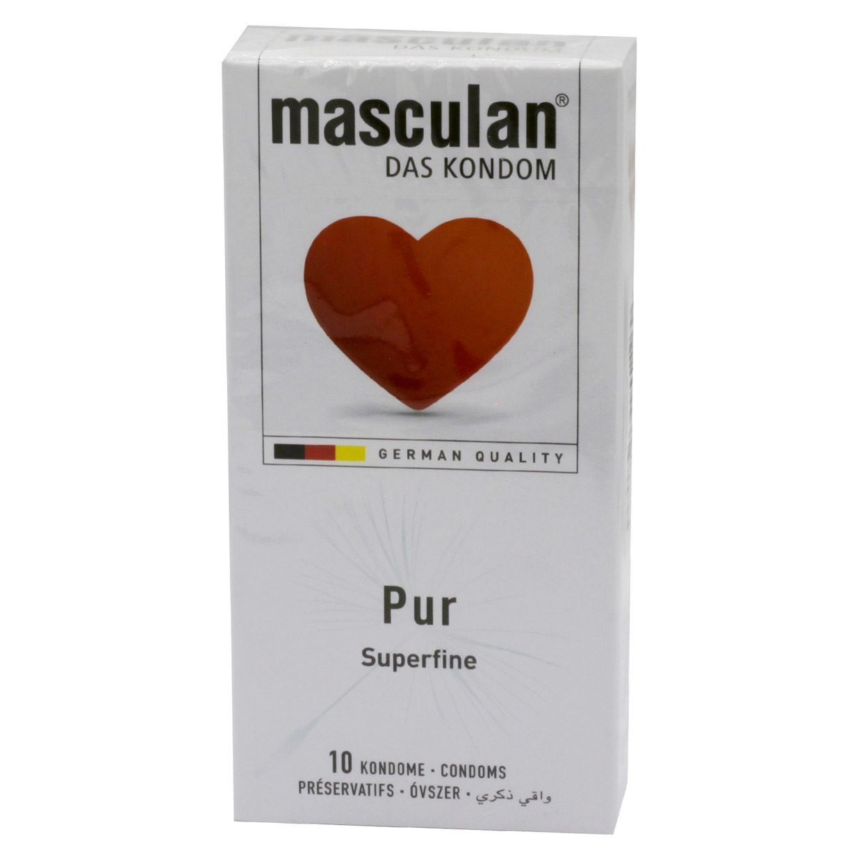 MASCULAN PUR 10 CONDOMS