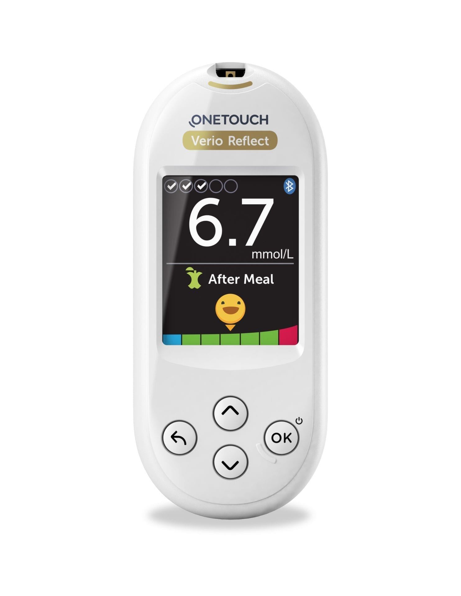 ONETOUCH VERIO REFLECT BLOOD GLUCOSE MONITORING DEVICE