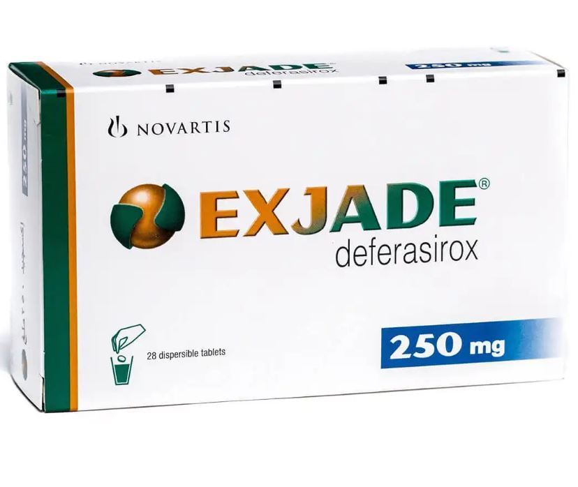 EXJADE 250 MG 28 TABLETS