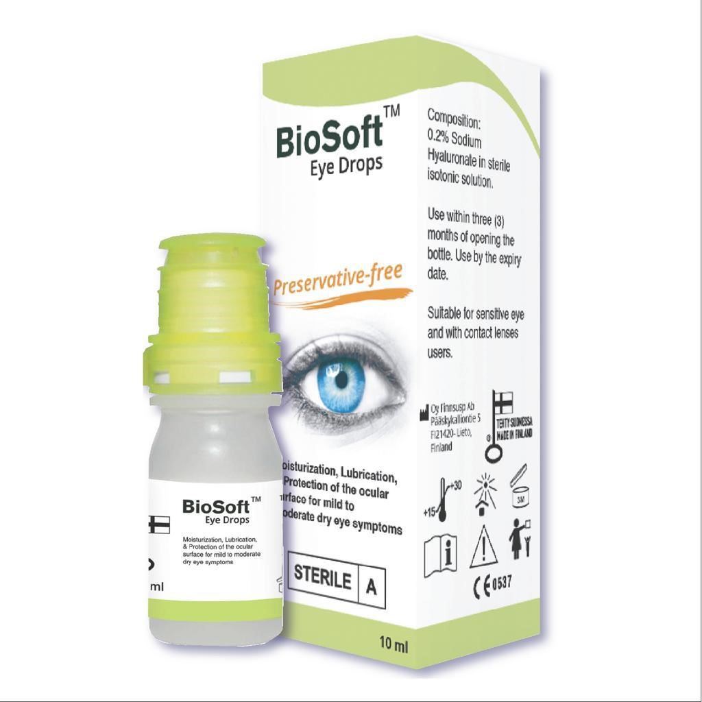 BIOSOFT EYE DROPS 10 ML