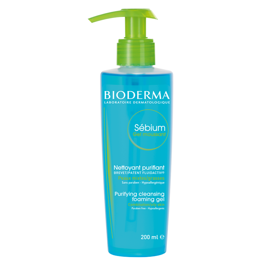 BIODERMA SEBIUM GEL MOUSSANT 200 ML