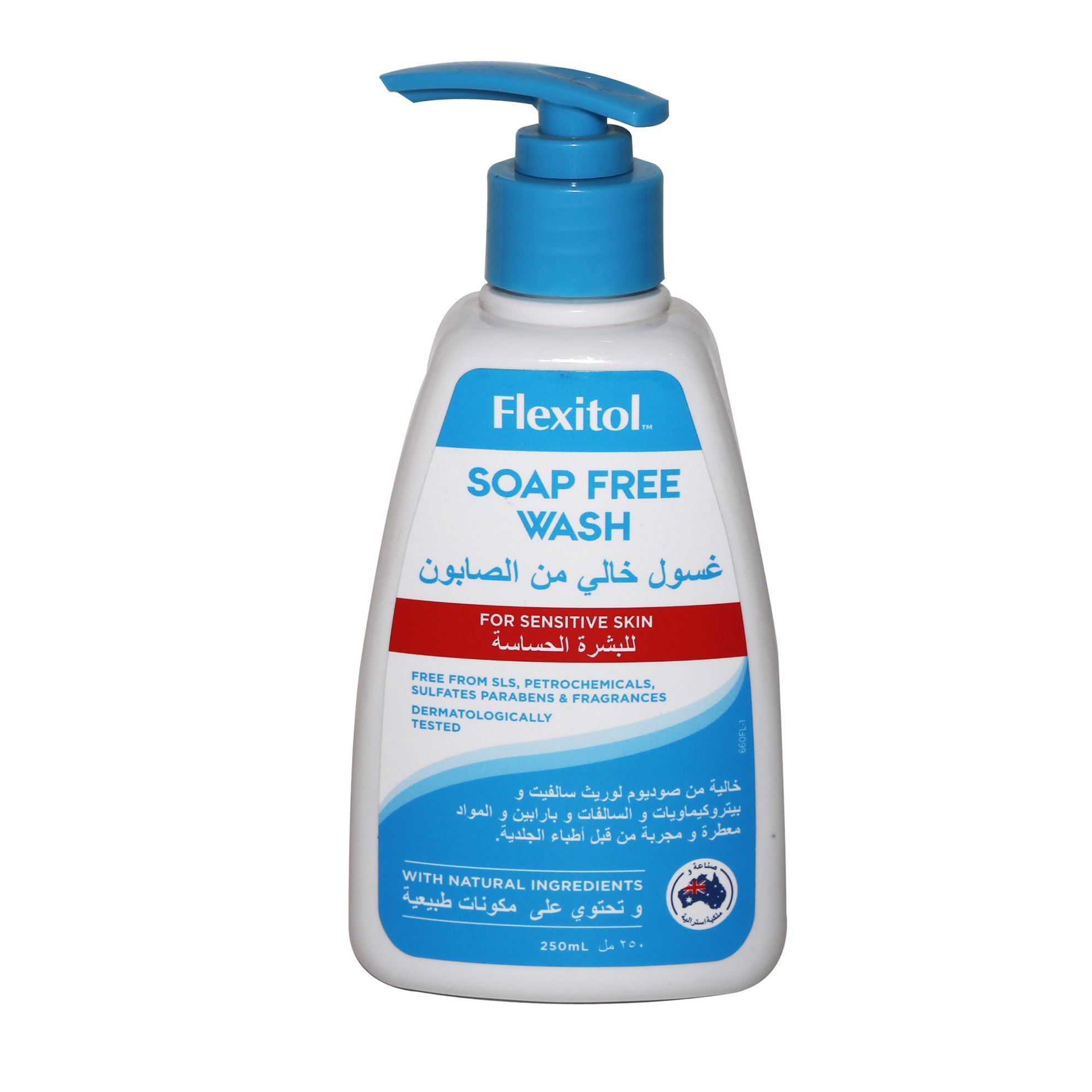 FLEXITOL SOAP FREE WASH 250 ML