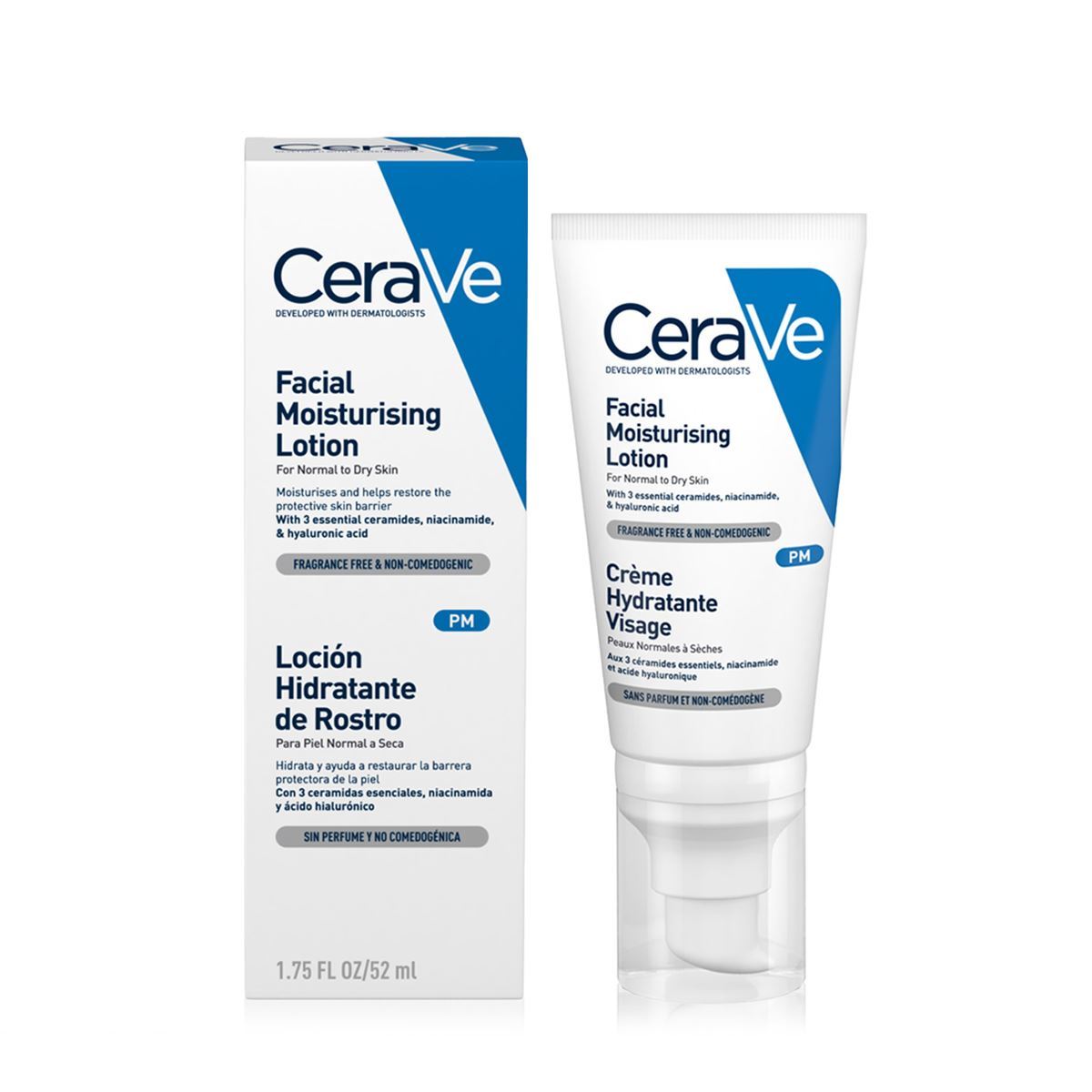 CERAVE PM FACIAL MOIST LOTION 52 ML