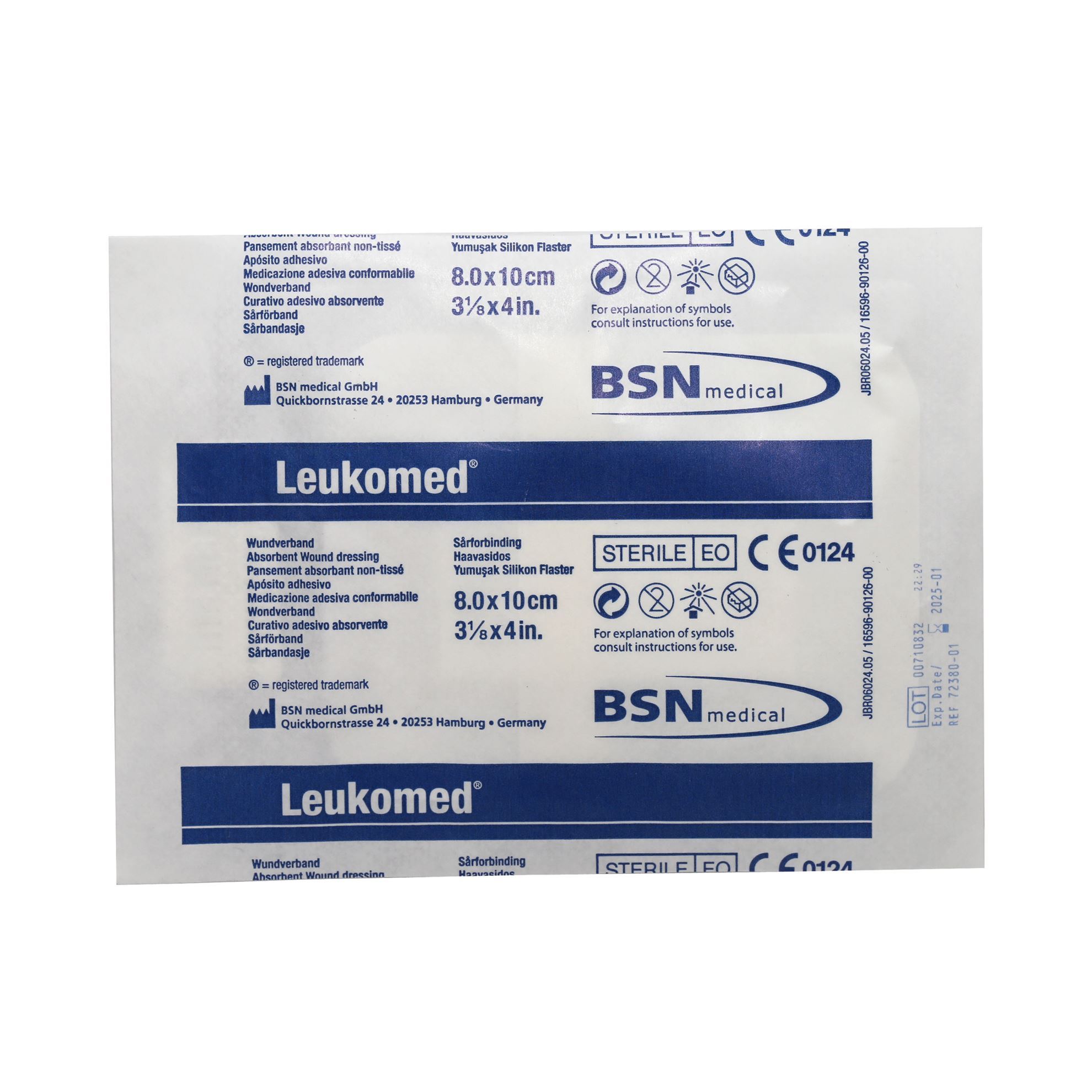 BSN LEUKOMED DRESSING 8CM*10CM