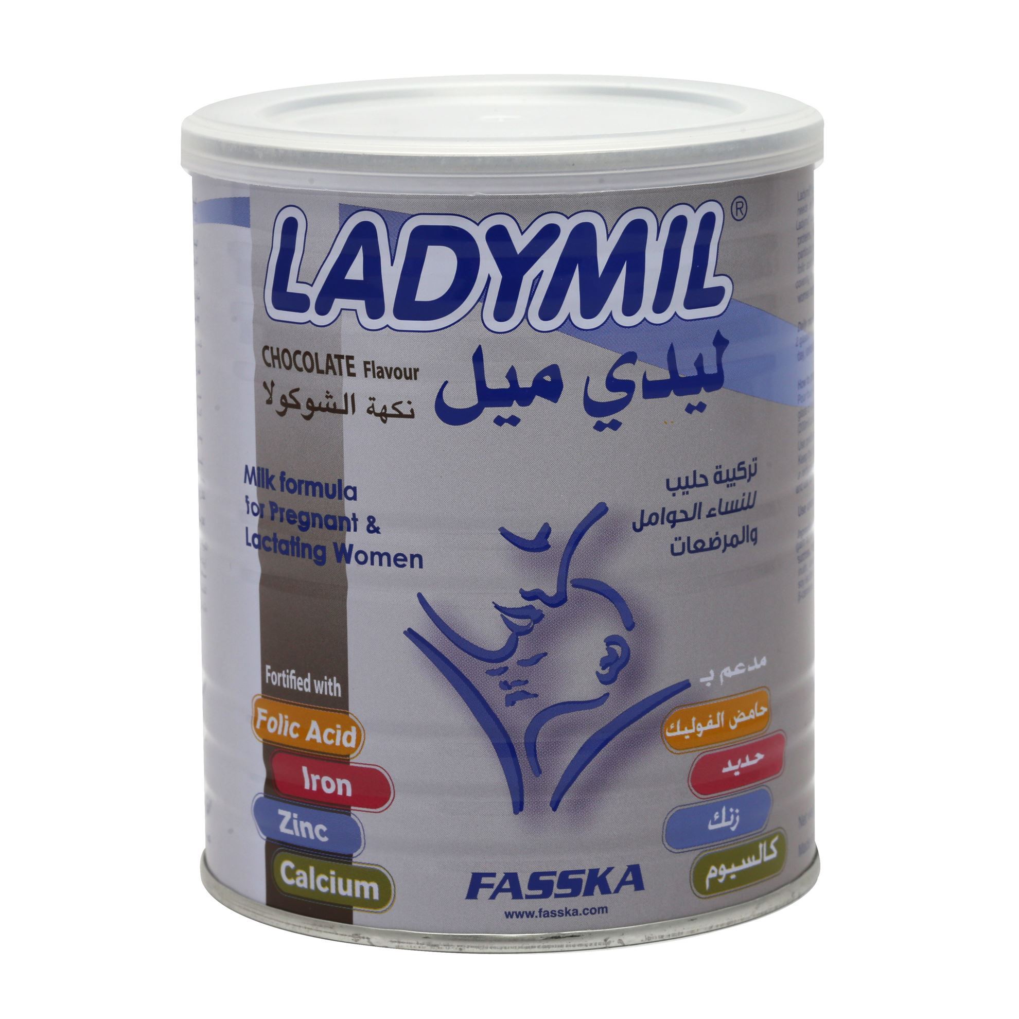 LADYMIL POWDER CHOCOLATE 400 GM