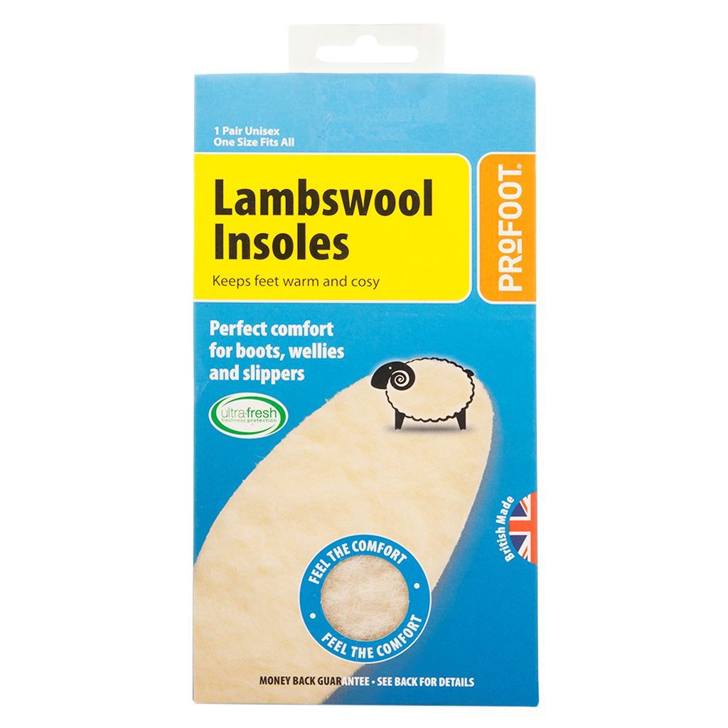 Lambswool inner store soles