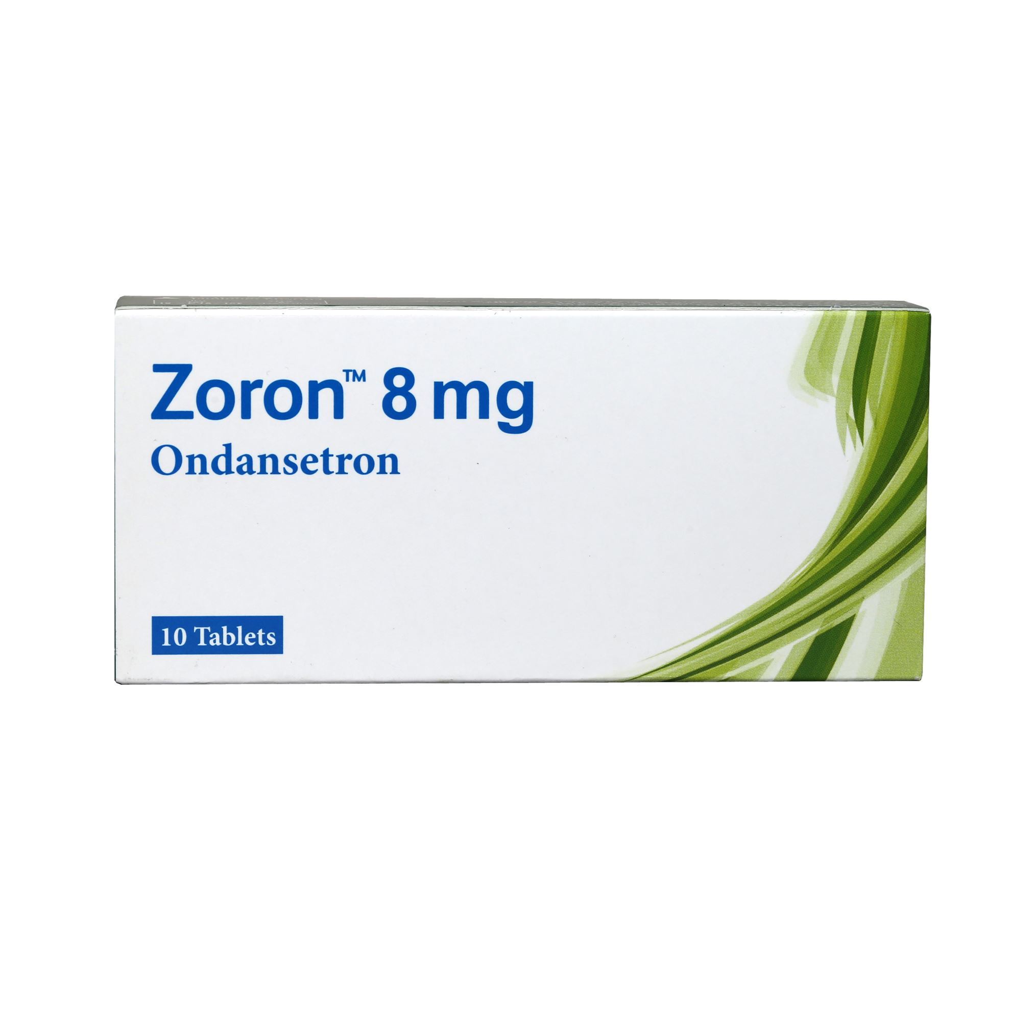 ZORON 8 MG 10 TABLETS