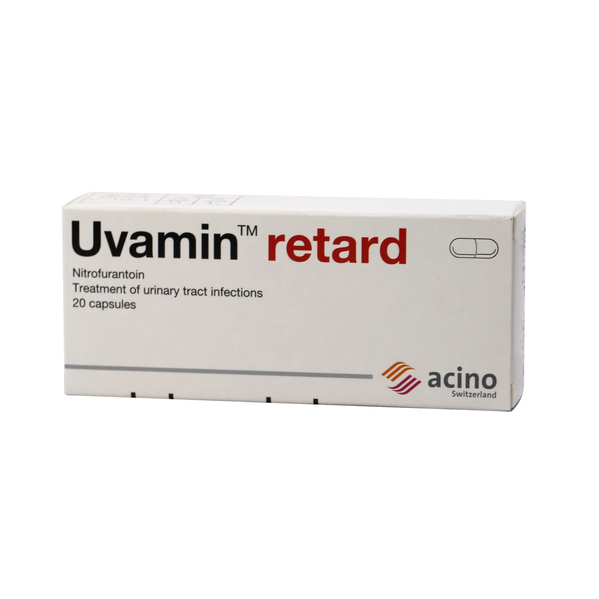 UVAMIN RETARD 100 MG 20 CAPSLES