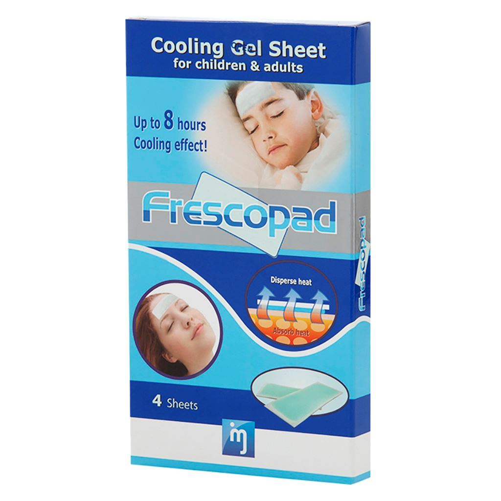 FRESCOPAD COOLING GEL SHEET4 PIECES