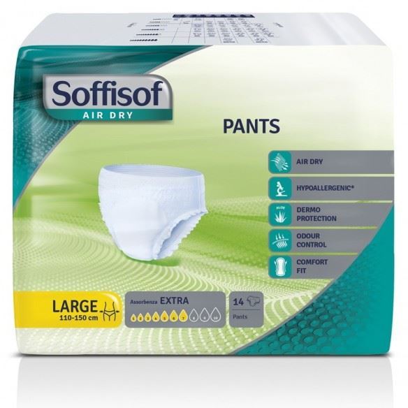 SOFFISOF ADULT PANTS EXTRA SIZE LARGE