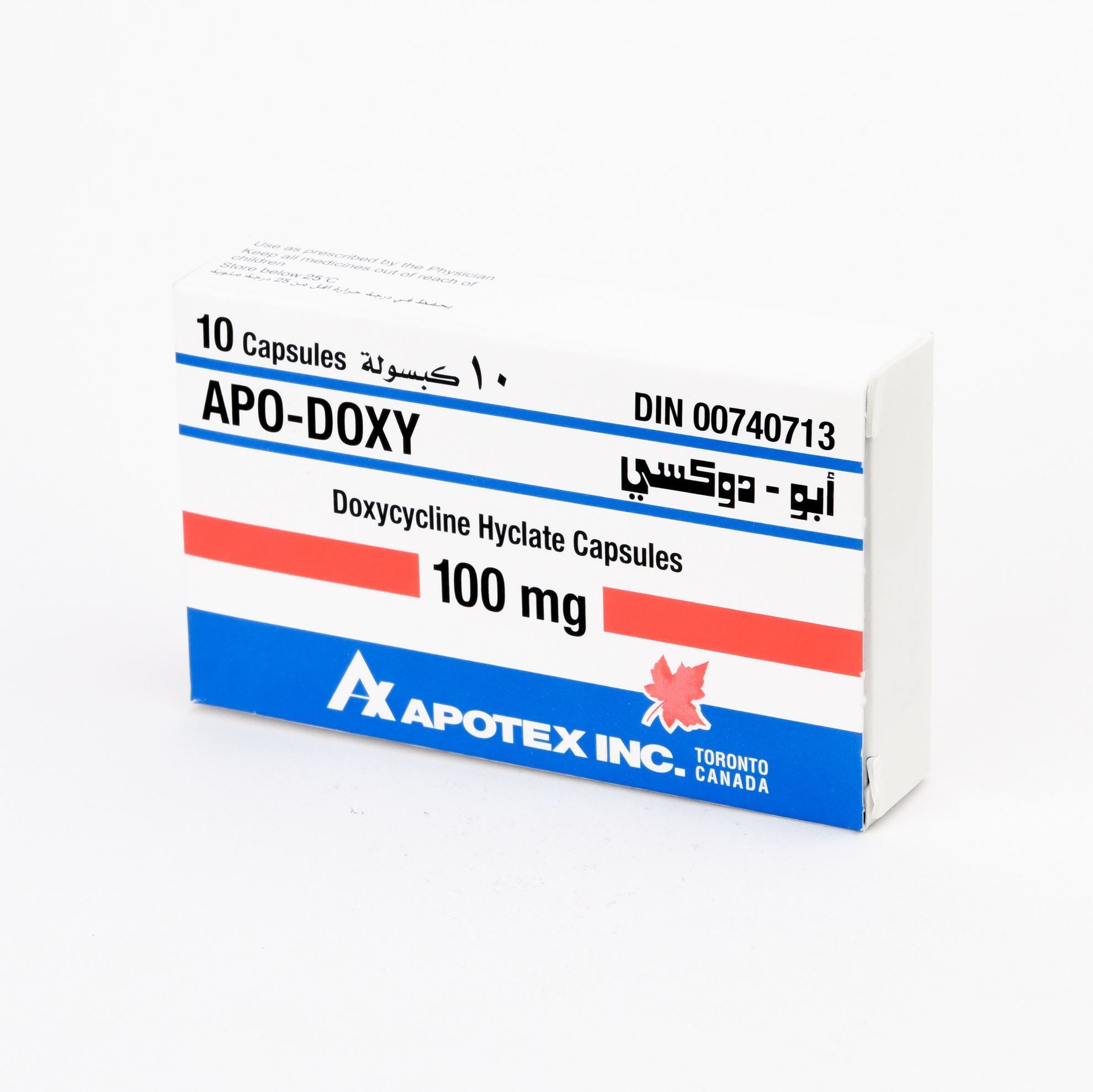 APO DOXY 100 MG 10 CAPSULES