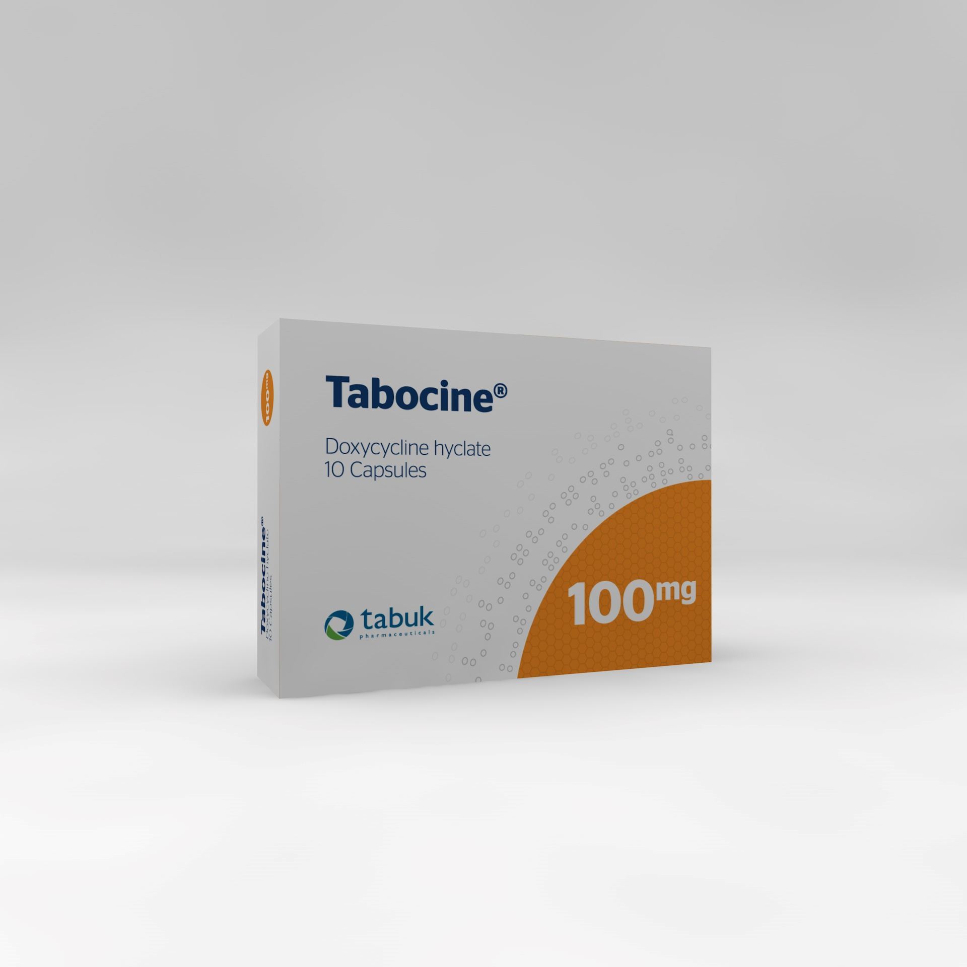 TABOCINE 100 MG 10 CAPSULES