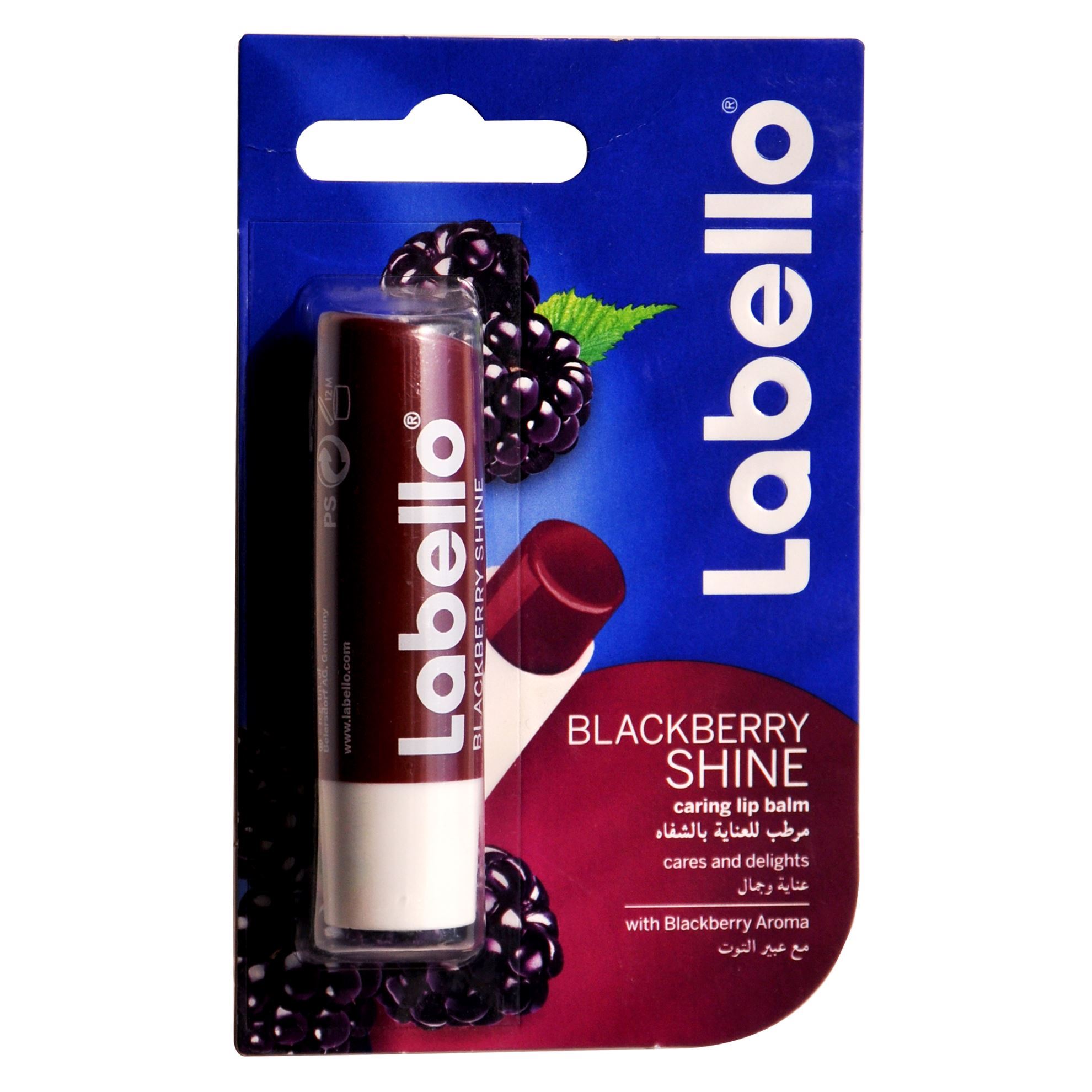 LABELLO LIP CARE BLACKBERRY SHINE 4.8 GM