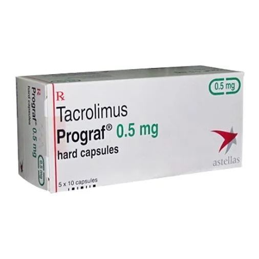 PROGRAF 0.5 MG 100 CAPSULES