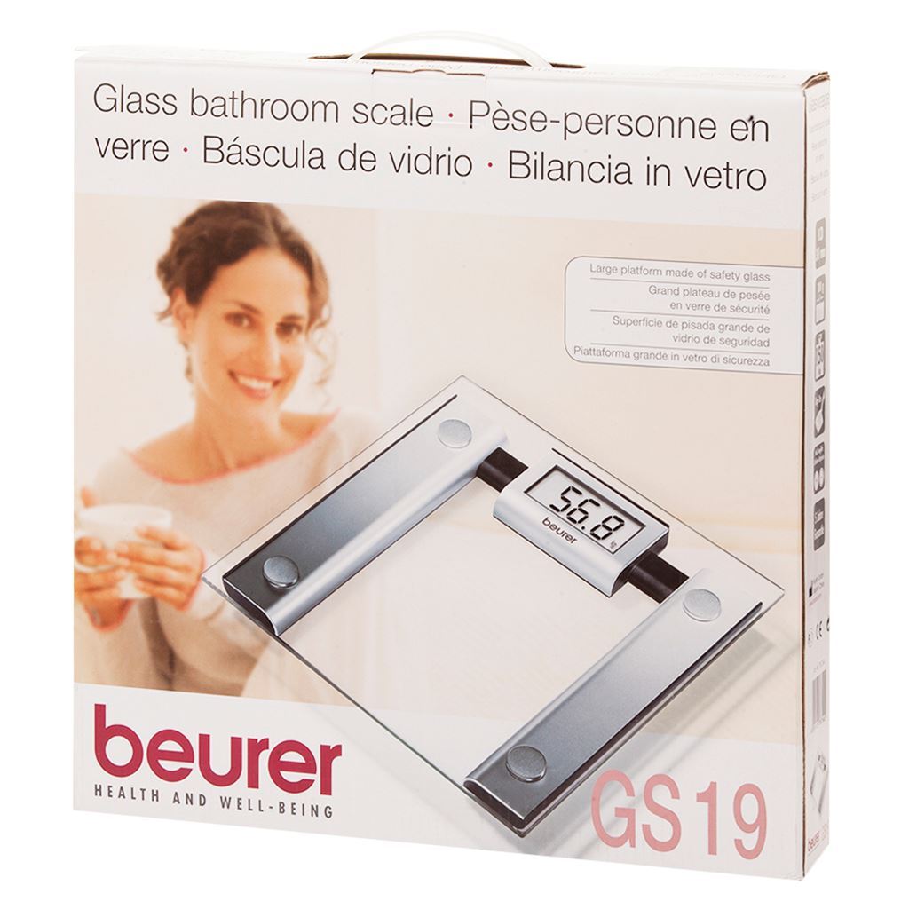 BEURER GS 19 GLASS DIGITAL SCALE