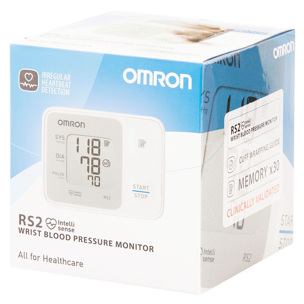 OMRON RS2 BP WRIST BLOOD PRESSURE MACHINE