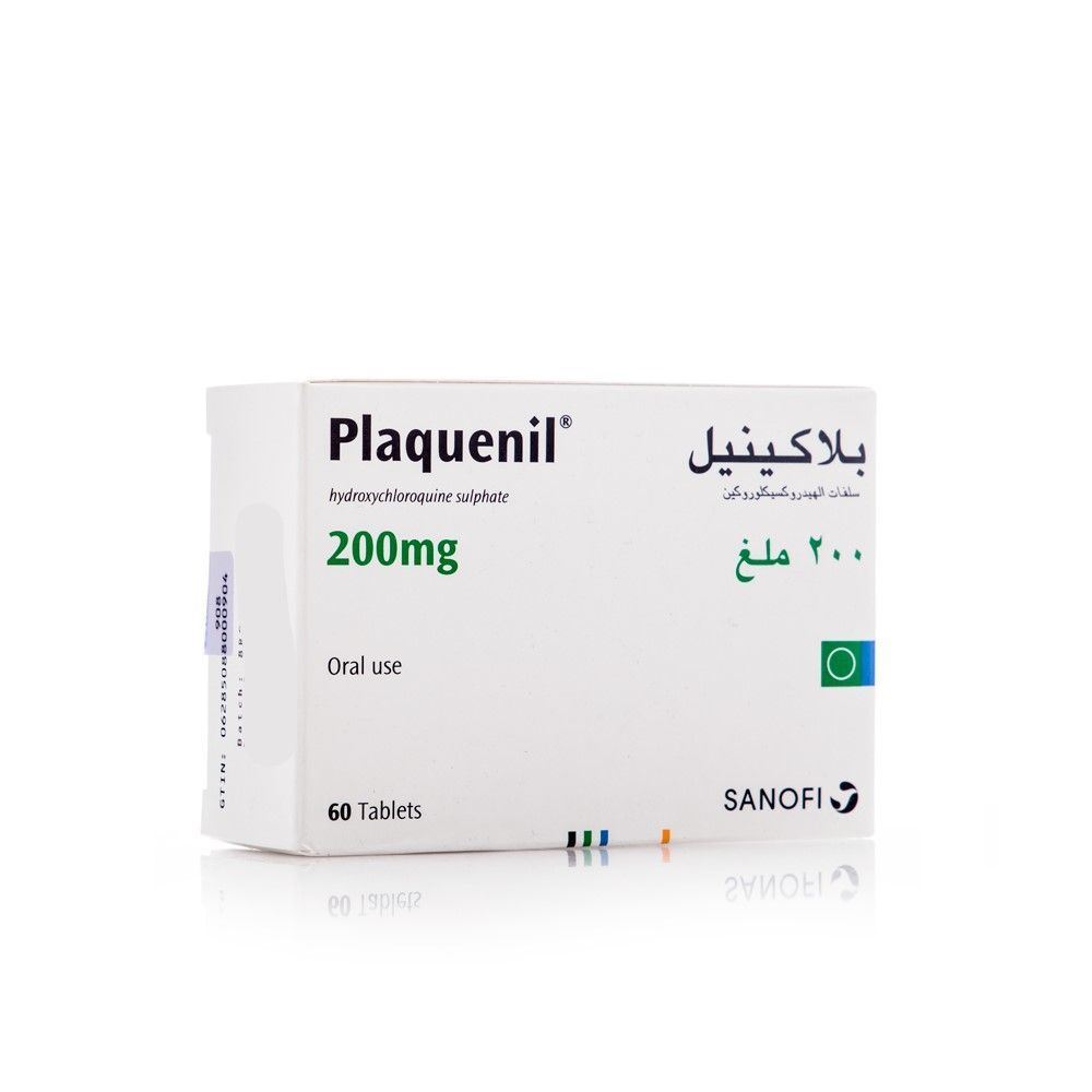 PLAQUENIL 200 MG 60 TABLETS