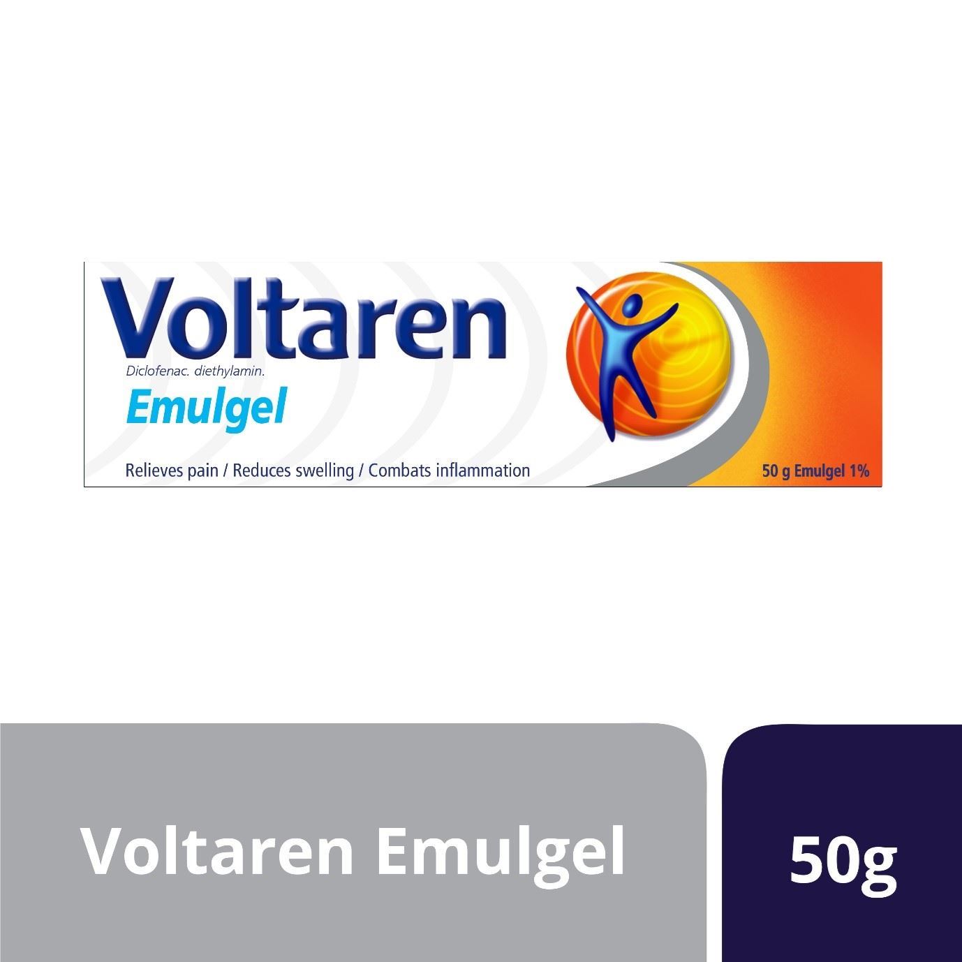 VOLTAREN 1% EMULGEL 50 GM