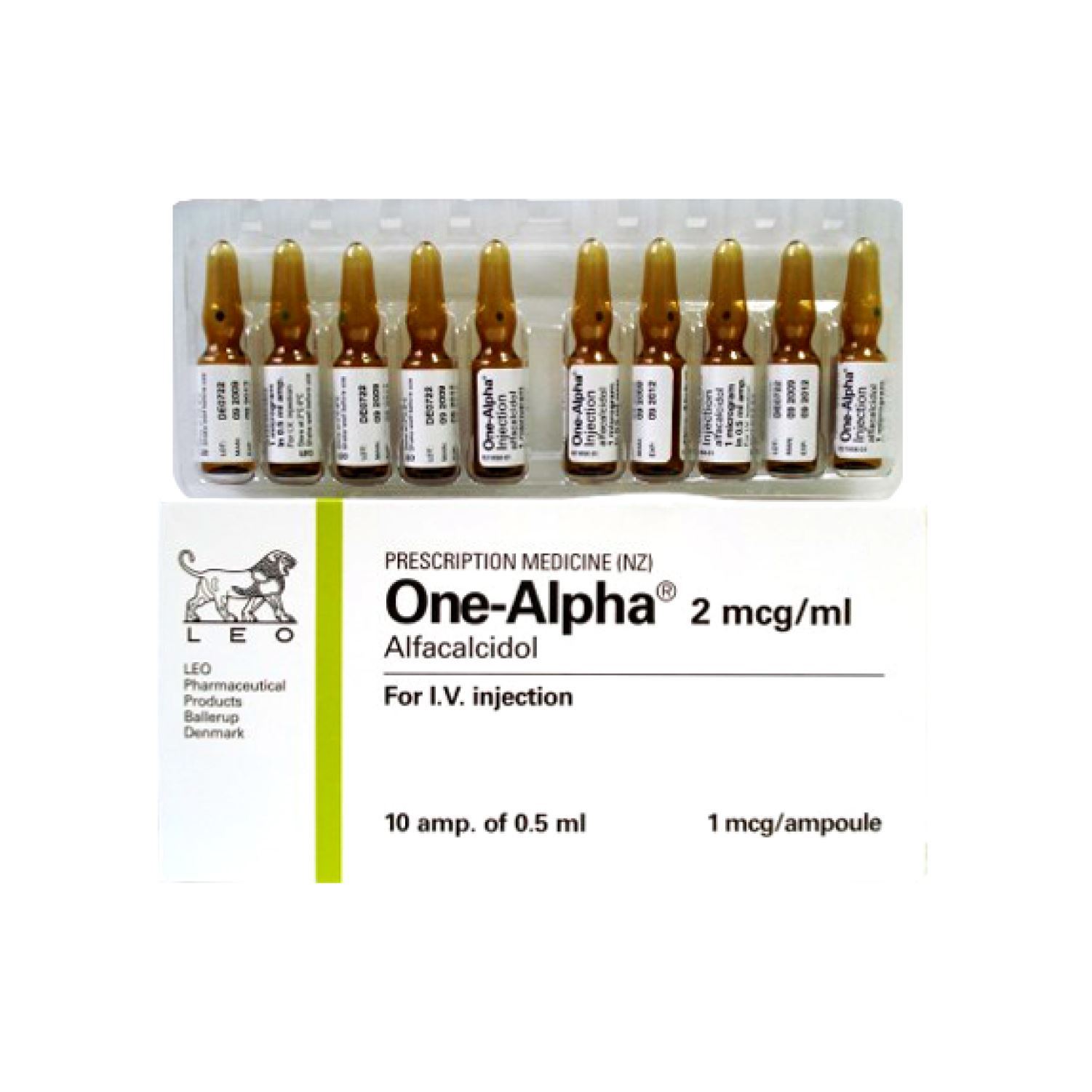 ONE ALPHA 2 MCG / ML 0.5 ML INJECTION -1 PIECE