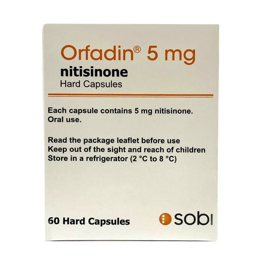 ORFADINE 5 MG 60 CAPSULES