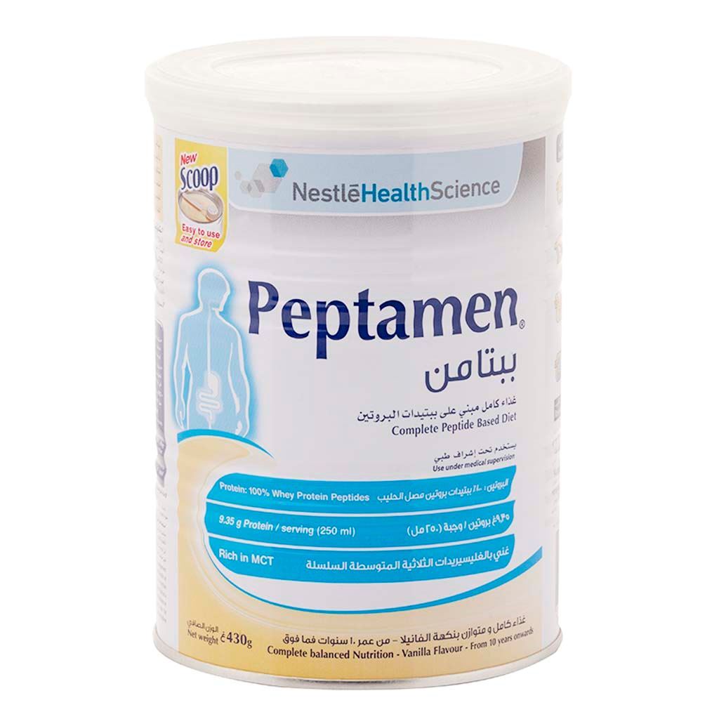 Peptamen milk best sale