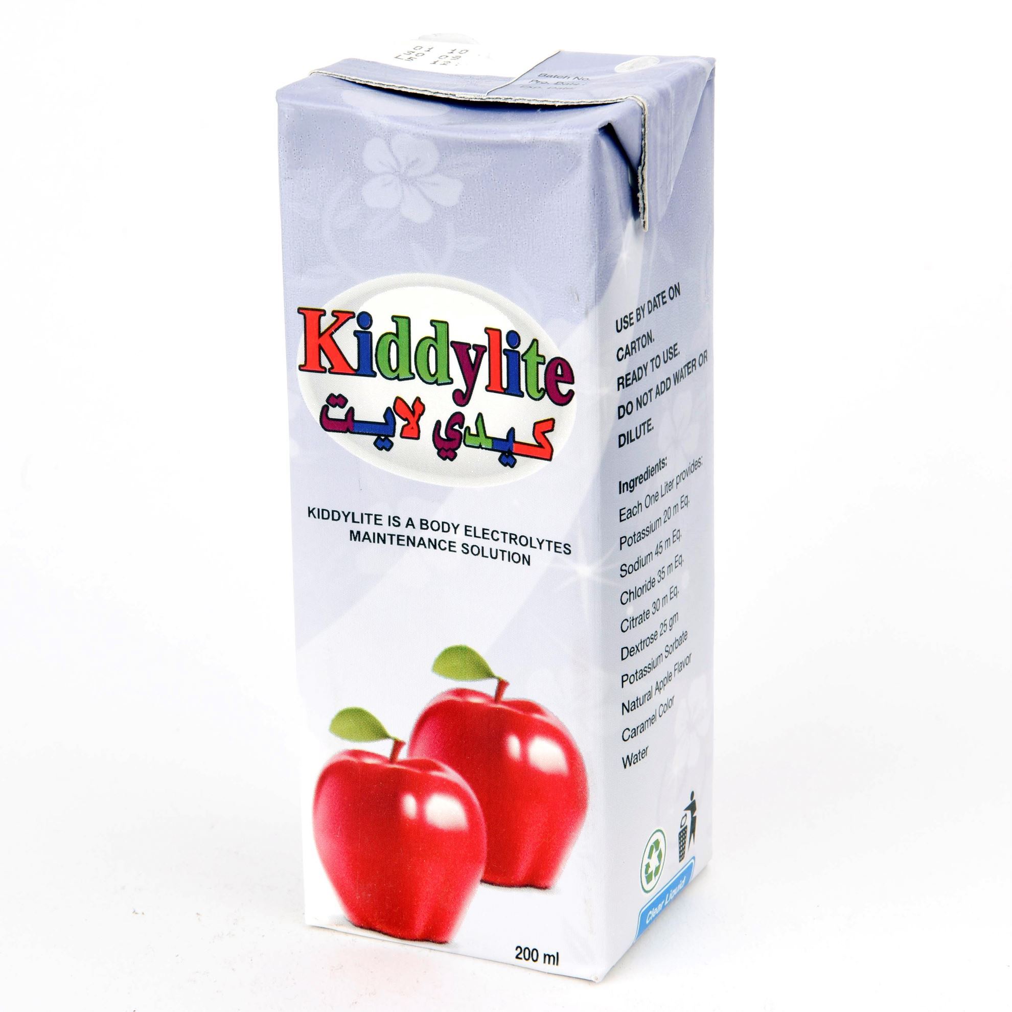 KIDDYLITE APPLE (ORS) 200 ML