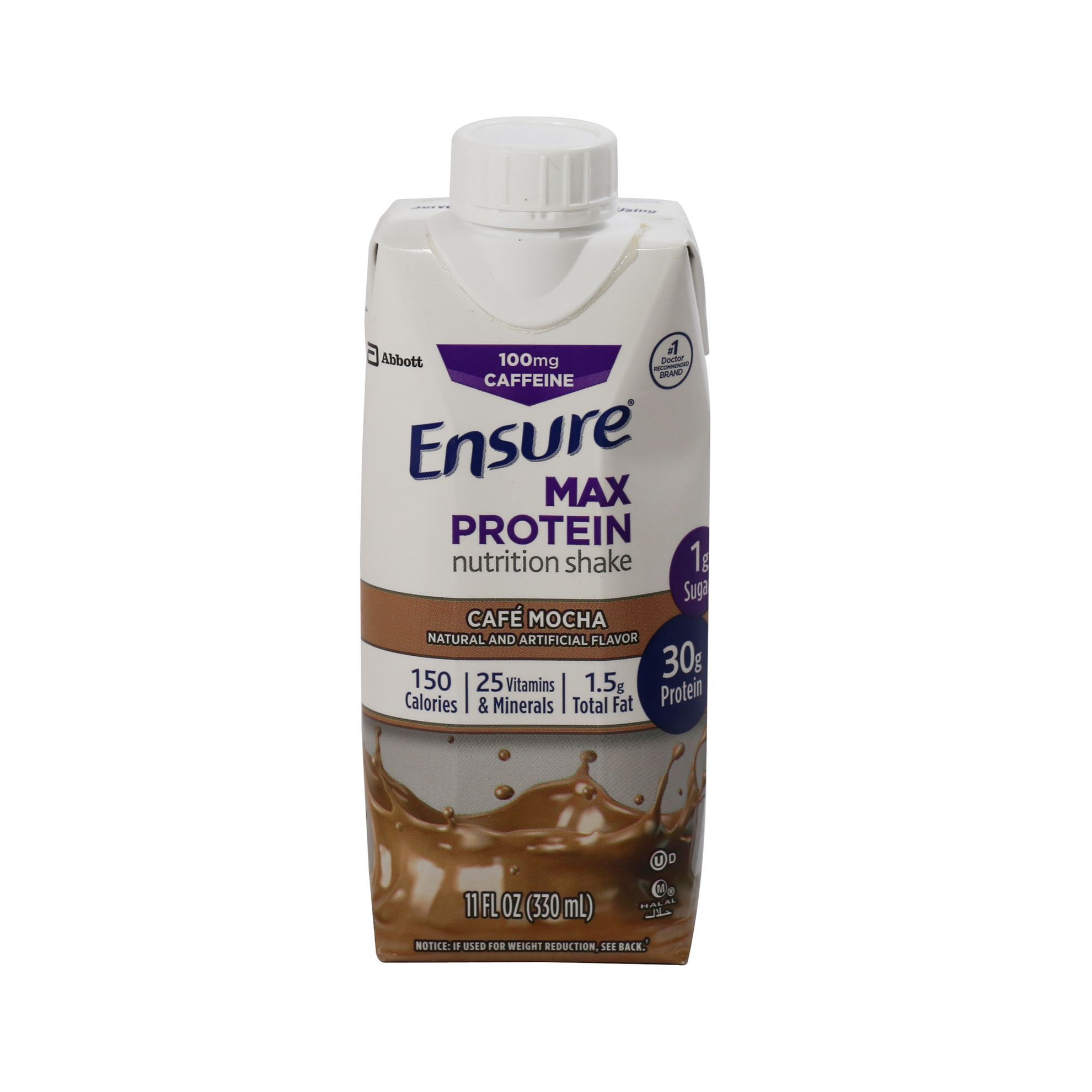 ENSURE MAX PROTEIN MOCHA NEUTRITION SHAKE 330 ML