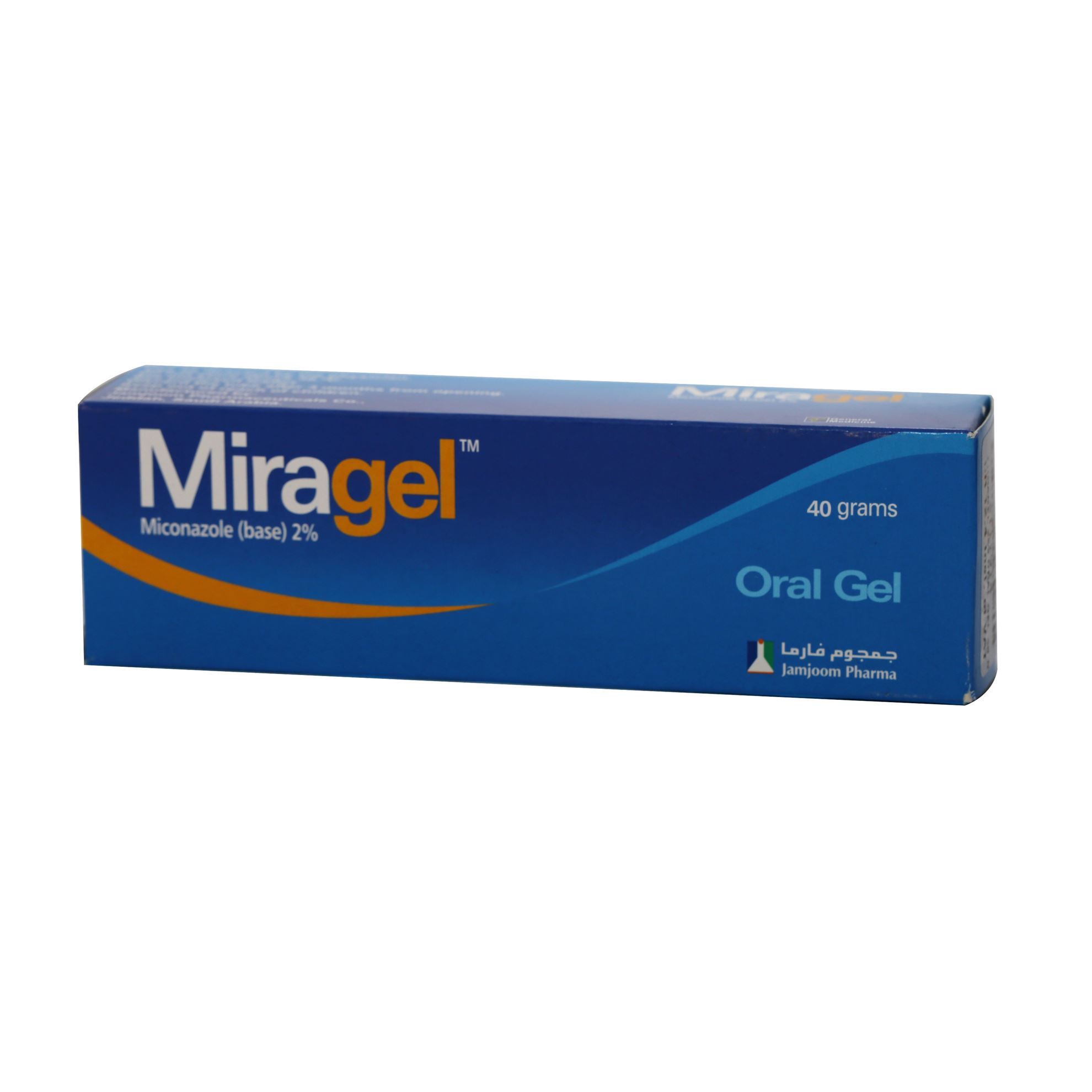 MIRAGEL 2 % ORAL GEL 40 GM