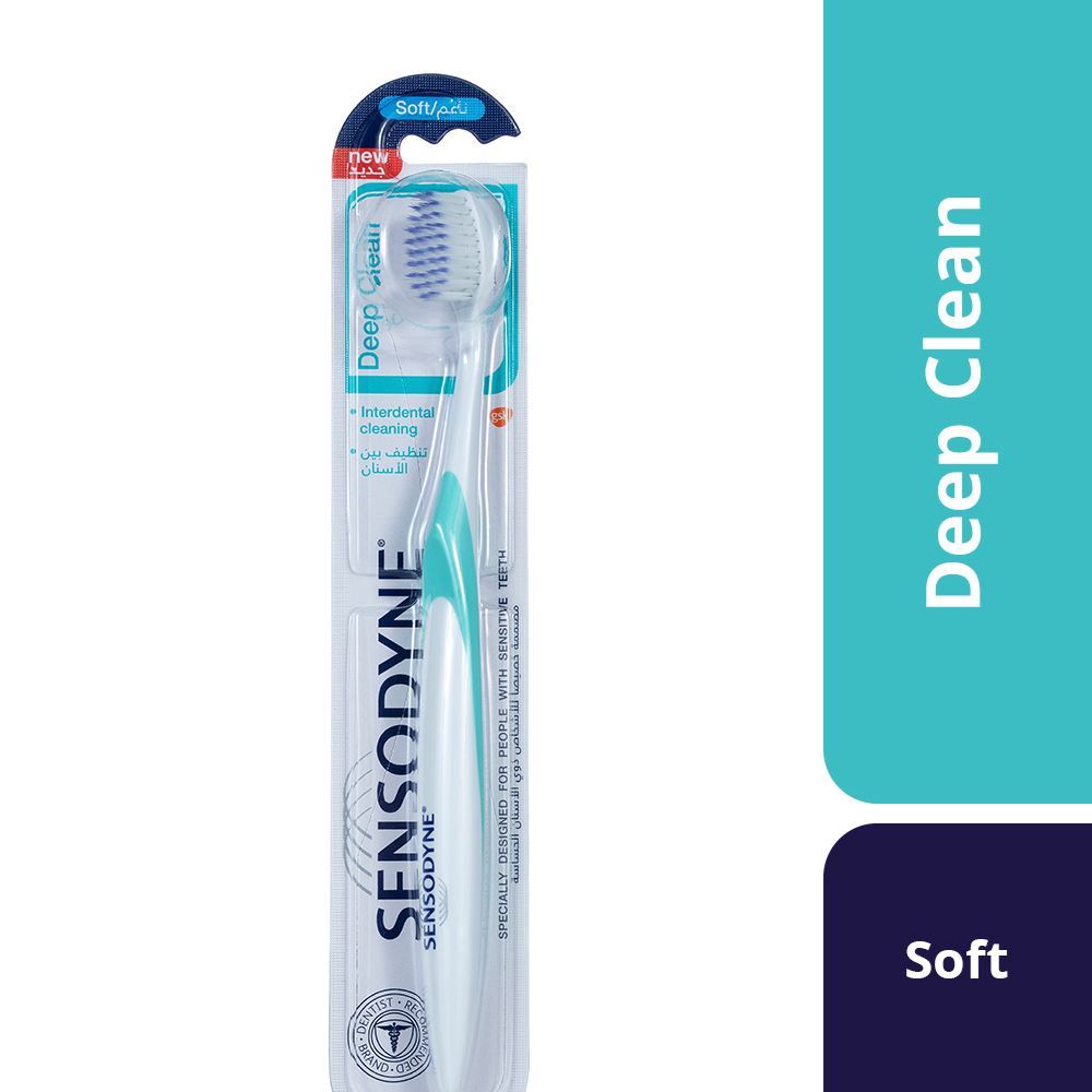 SENSODYNE TOOTHBRUSH DEEP CLEAN SOFT