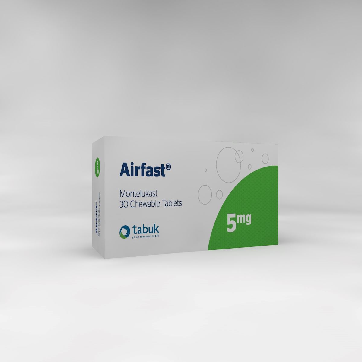 AIRFAST 5 MG 30 CHEWABLE TABLETS