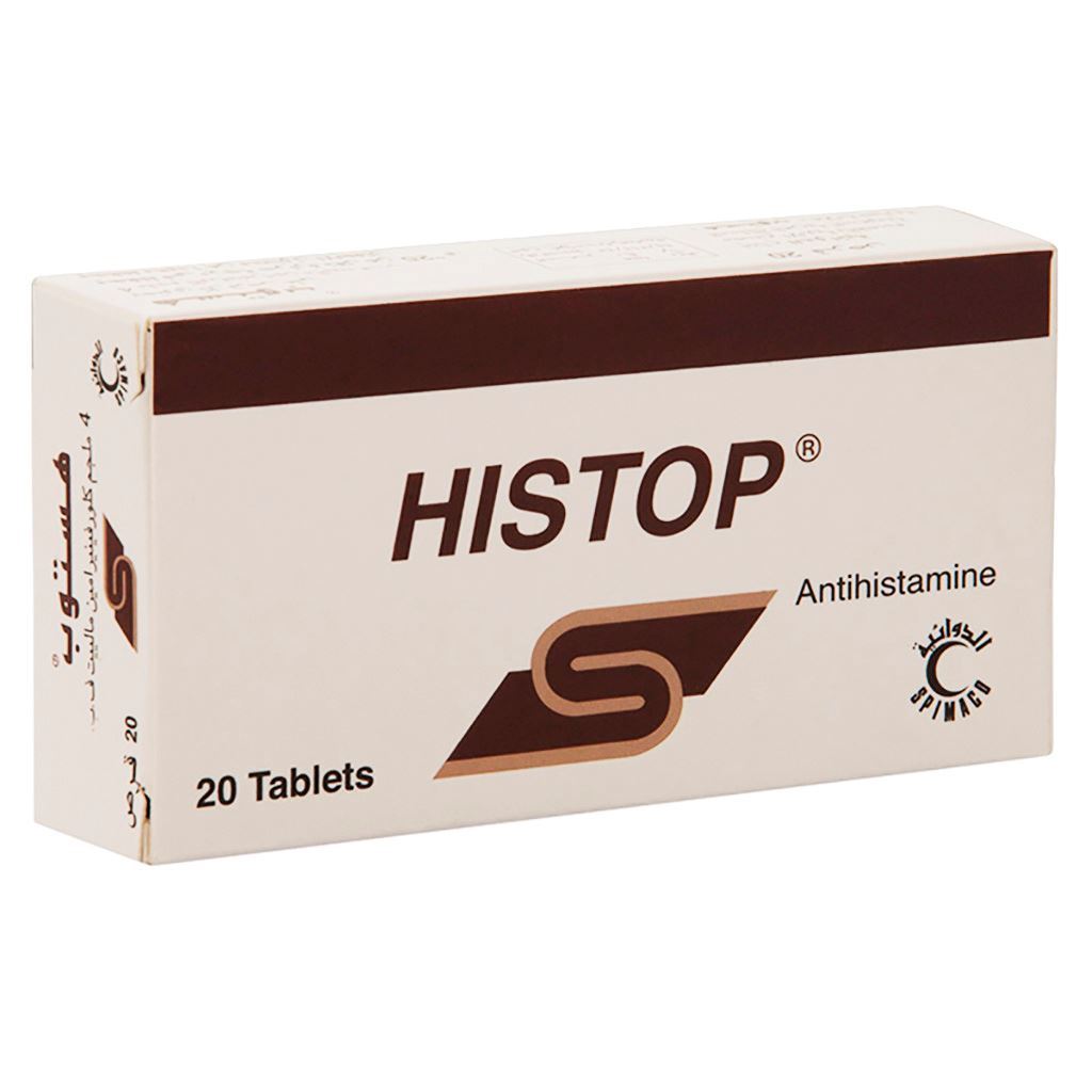 HISTOP 4 MG 20 TABLETS