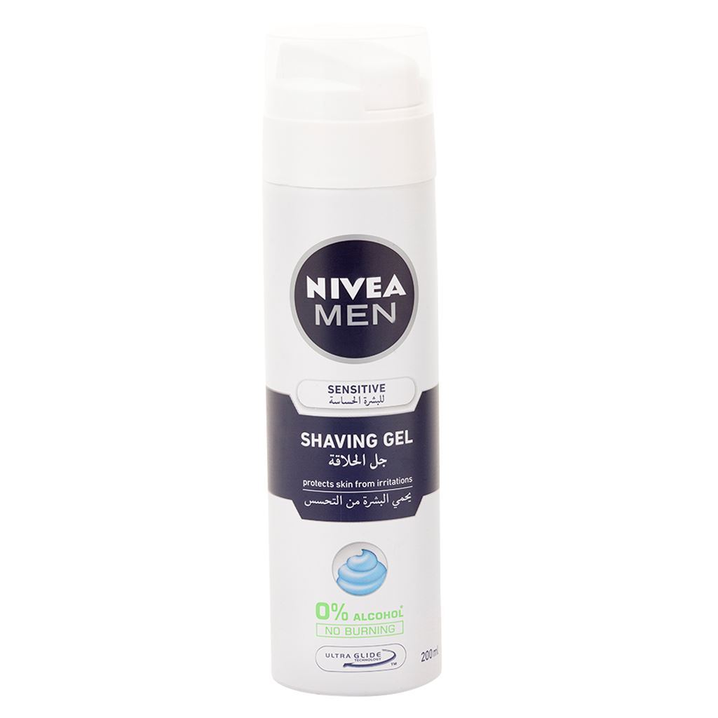 NIVEA SENSITIVE SHAVING GEL 200 ML