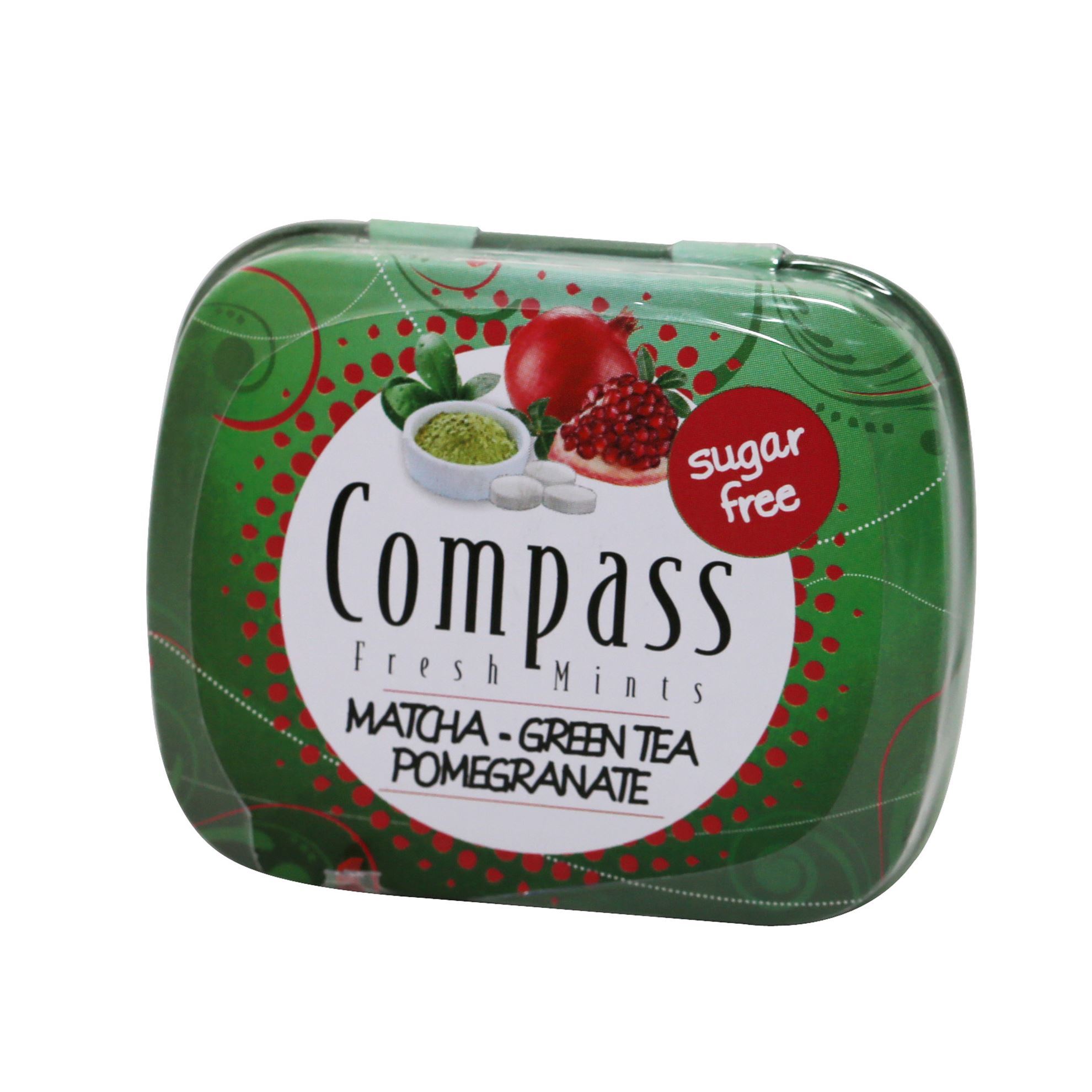 COMPASS MATCHA, GREEN TEA & POMEGRANATE