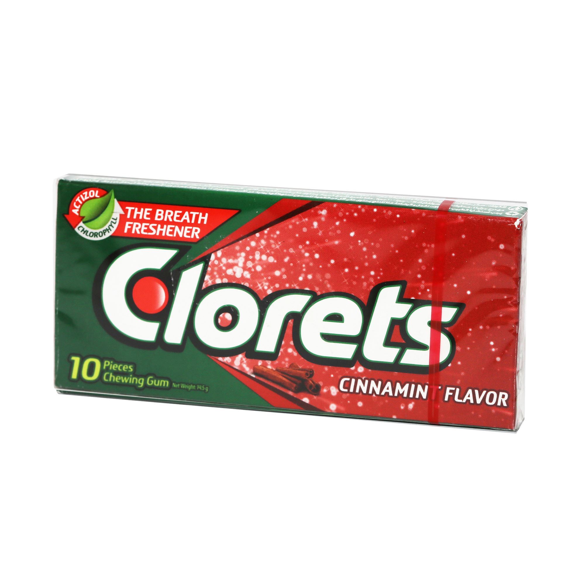 CLORETS GUM CINNAMINT 10 PIECES