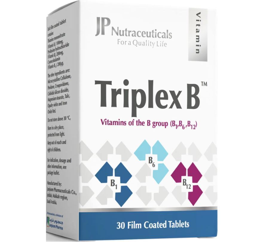 TRIPLEX B 30 TABLETS